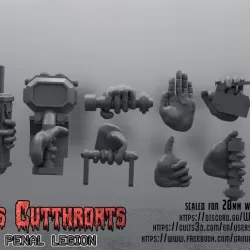 28mm Poseable Hand with Extras