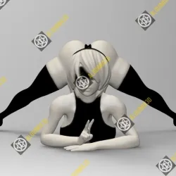 2b sexy pose (SFW+NSFW)