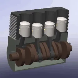 4 Cylinder IC Engine