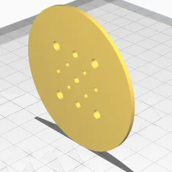 60MM LARGE OR FLYING BASE WITH MAGNETS