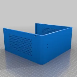 A simple custom box for a Mini Itx Motherboard