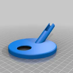 Airbrush milk can cleaner & holder (100.8mm diameter can)