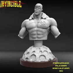 Allen The alien Bust Invincible series