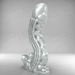 Anal/Vaginal Dildo - The Granite Dragon