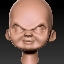 angry chucky