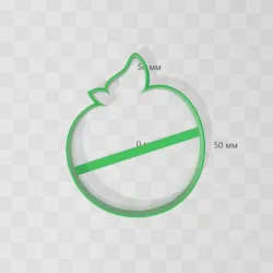 apple cookie cutter