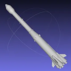 Ariane 1 Rocket Model