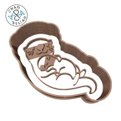 Baby Otter - Animals - Cookie Cutter - Fondant - Polymer Clay