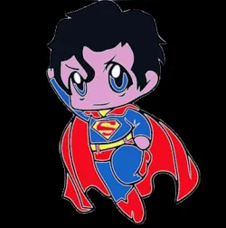 Badge chibi Superman