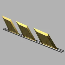 BATMAN BvS style FINS (BLADES)