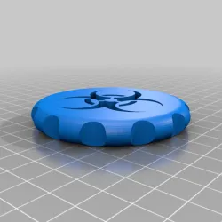 Biohazard maker coin
