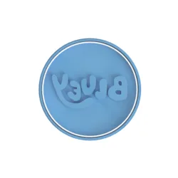 Bluey Logo Cookie Cutter