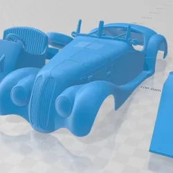 BMW 328 1936 Printable Car