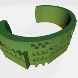 Bracelet of castles / Castle bracelet