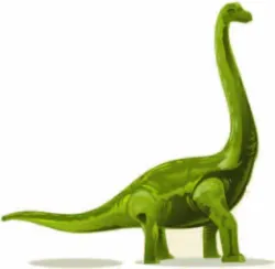 brontosaurus cookie