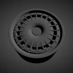 BUGATTI EB110 scalable and printable rims