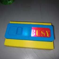 Busy / Free Motion Sensor Sign