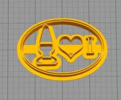butt lover cookie cutter