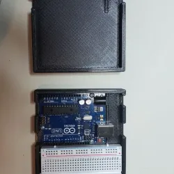 Case for Arduino and small breadboard