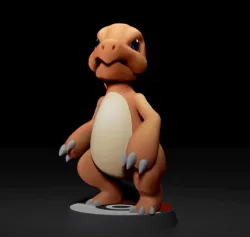 Charmeleon _Reptincel- FAN ART - POKÉMON FIGURINE - 3D PRINT MODEL