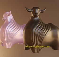 Chocolate buffalo (cow)
