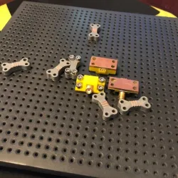 CMM fixture and fittings for X-UHF project