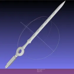 Cop Craft Sword Printable Assembly