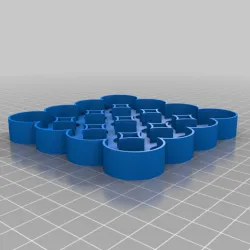 Cork stamp holder