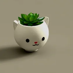 CUTE CAT PLANTER