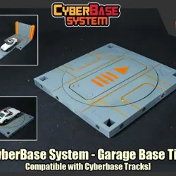 CyberBase System - Garage Base Tile Display for Transformers