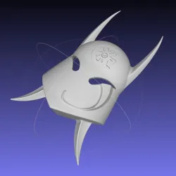 Cypher Team Kunoichi Mask Printable Model
