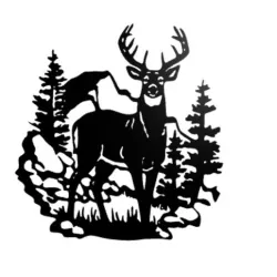 Deer wall decor