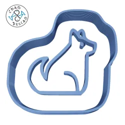 Dog - Animals - Cookie Cutter - Fondant - Polymer Clay