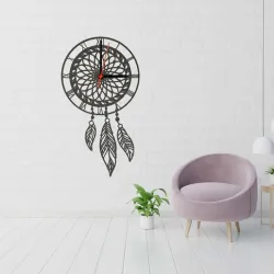 Dream Catcher Wall Clock 2 models
