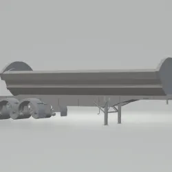 Dumper semi trailer dcp