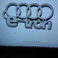 e-tron key ring