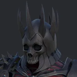 Eredin helmet from  The Witcher 3