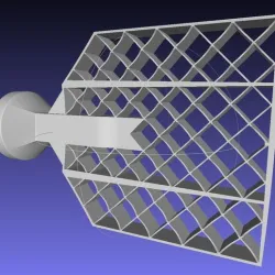 Falcon 9 Gridfin Printable Model