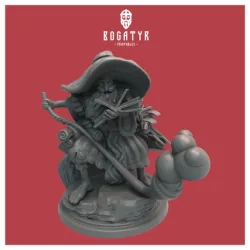 [FREE] Dwarf Mage - Bogatyr Printables