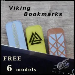 FREE Viking Bookmarks Set