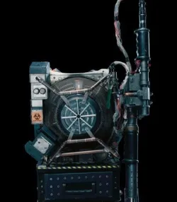 Ghostbusters 2016 Proton Pack- Toolbox/ Cryogen Chamber Lid