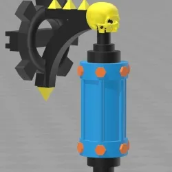 Gothic Lamp for buildings - WH40k