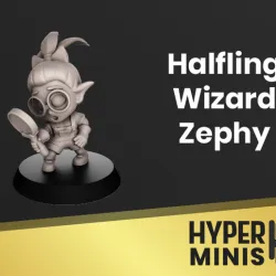 Halfling Wizard Zephy