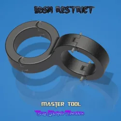 Handcuffs female Slave Restraints wrist cuffs retainers BDSM restrict Bondage v11 3d print cnc