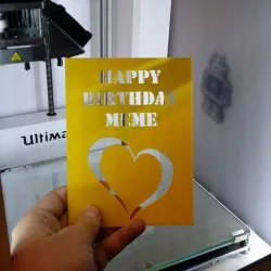 Happy Birthday Card (customizable)