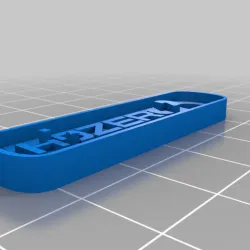 HDZero key fob zipper pull
