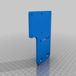 Hemera/Hermes mount for FolgerTech FT5 and FT6 and 713 Maker carriage - WIth BLTouch