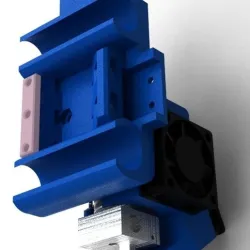 HyperCube X Carriage with Autobed Leveling-Optical Z Probe