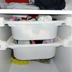 IKEA BRIMNES twin drawers