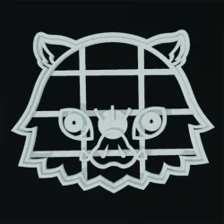 Inosuke Cookie Cutter Demon Slayer Kimetsu no Yaiba
